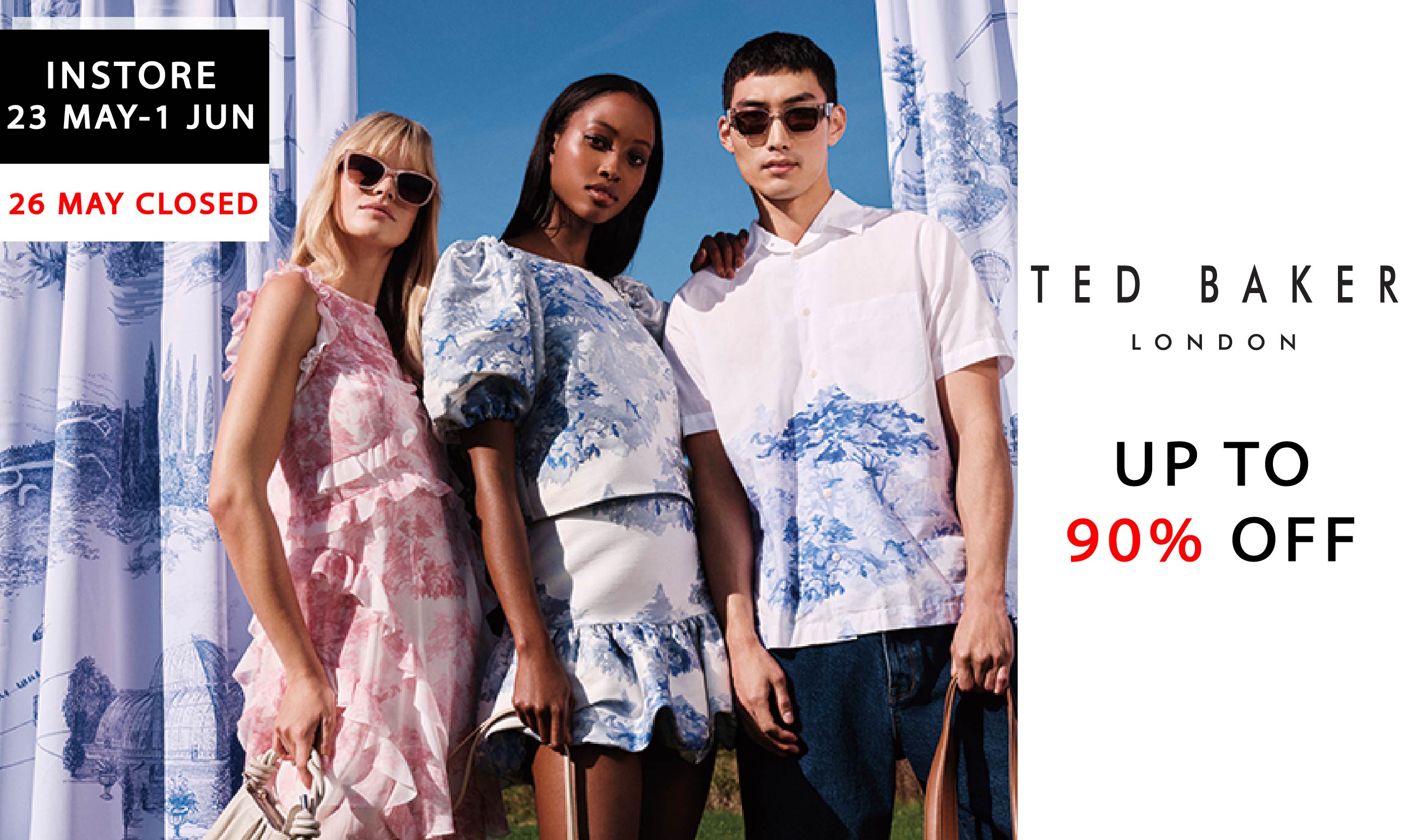 Ted Baker Flash Sale (In-store)