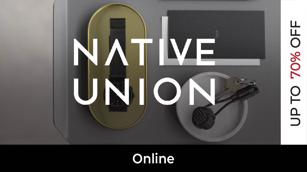 Native Union Flash Sale (Online)
